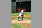  J.J. Yeley beim Baseball-Spiel der Arizona Diamondbacks