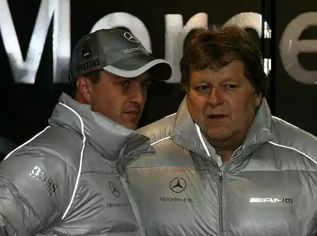 Ralf Schumacher und Norbert Haug Titel-Bild zur News: Ralf Schumacher und Norbert Haug