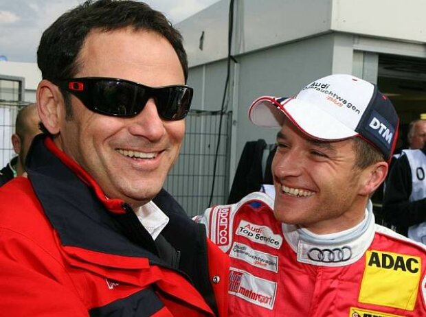 Hans-Jürgen Abt und Timo Scheider Hans-Jürgen Abt und Timo Scheider