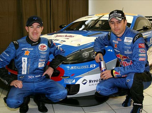 Ryan Sharp und Karl Wendlinger Ryan Sharp und Karl Wendlinger