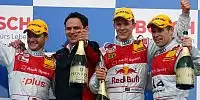 Die Audi-Truppe auf dem Podium
