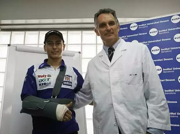 Jorge Lorenzo und Dr. Xavier Mir Titel-Bild zur News: Jorge Lorenzo und Dr. Xavier Mir