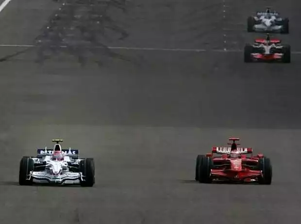 Robert Kubica und Kimi Räikkönen Titel-Bild zur News: Robert Kubica und Kimi Räikkönen