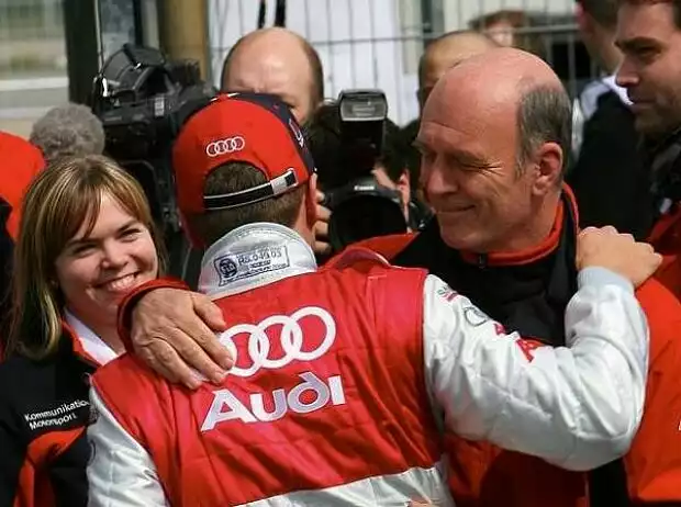 Timo Scheider, Wolfgang Ullrich Titel-Bild zur News: Timo Scheider, Wolfgang Ullrich