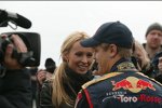Cora Schumacher mit Sebastian Vettel 