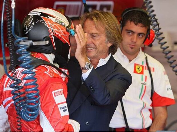 Titel-Bild zur News: Kimi Räikkönen und Luca di Montezemolo