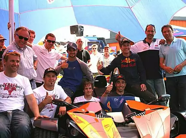 Fullgas-Tag von Heinz Kinigadner Titel-Bild zur News: Fullgas-Tag von Heinz Kinigadner