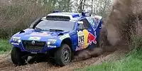 Giniel de Villiers im Race Touareg bei der Mitteleuroparallye