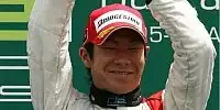 Bild zum Inhalt: Kobayashi erbt Sieg im Sprint von Grosjean