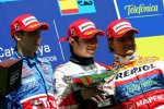 Sebastien Buemi (Arden), Kamui Kobayashi (DAMS) und Giorgio Pantano (Racing Engineering) 