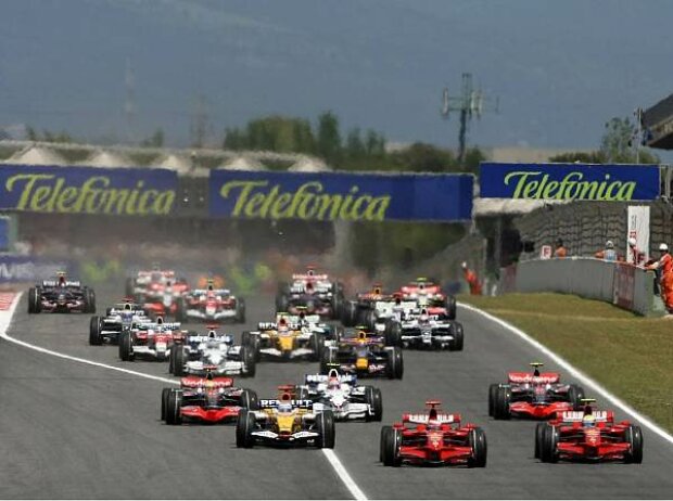 Start in Barcelona 2008