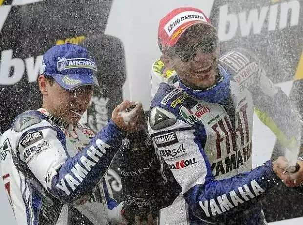 Valentino Rossi, Jorge Lorenzo Titel-Bild zur News: Valentino Rossi, Jorge Lorenzo