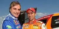Carlos Sainz und Stéphane Peterhansel