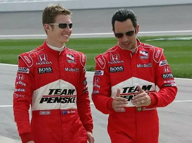 Ryan Briscoe Helio Castroneves Titel-Bild zur News: Ryan Briscoe Helio Castroneves