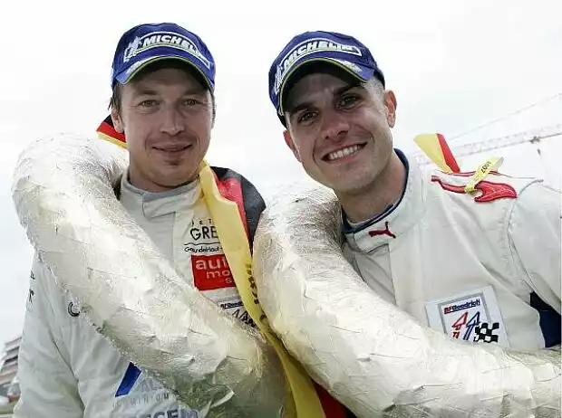 Frank Stippler und Marino Franchitti Titel-Bild zur News: Frank Stippler und Marino Franchitti