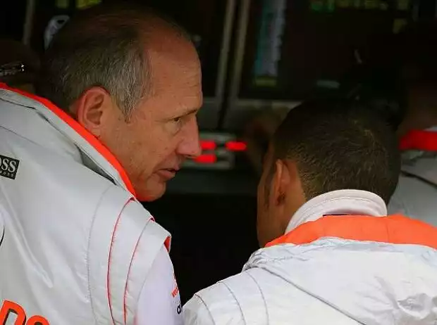Ron Dennis und Lewis Hamilton Titel-Bild zur News: Ron Dennis und Lewis Hamilton