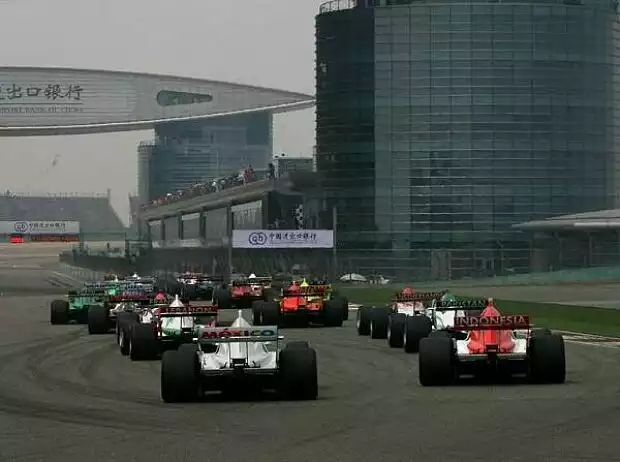 A1GP-Start in China Titel-Bild zur News: A1GP-Start in China