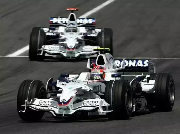 Titel-Bild zur News: Robert Kubica Nick Heidfeld