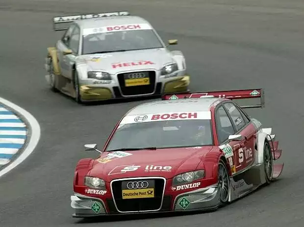 Mike Rockenfeller vor Alexandre Premat Titel-Bild zur News: Mike Rockenfeller vor Alexandre Premat