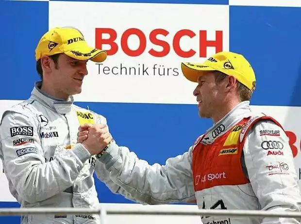 Jamie Green und Tom Kristensen Titel-Bild zur News: Jamie Green und Tom Kristensen