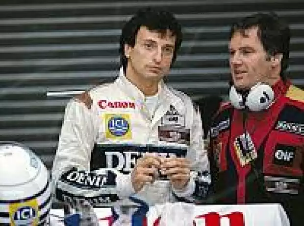 Riccardo Patrese und Patrick Head Titel-Bild zur News: Riccardo Patrese und Patrick Head