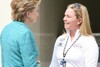 Bild zum Inhalt: Indy 500: Hillary Clinton besucht Sarah Fisher