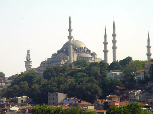 Eine Moschee in Istanbul