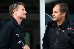 David Coulthard (Red Bull) und Gerhard Berger (Teamanteilseigner) (Toro Rosso) 