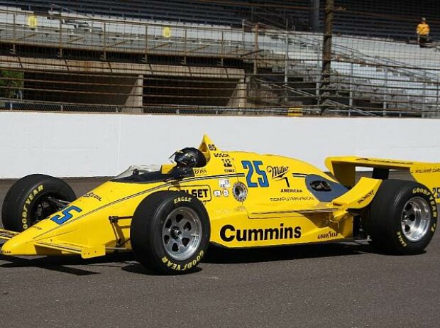 Al Unser 1987 Siegerauto Penske