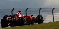Bild zum Inhalt: Ferrari feiert und kennt die schwere Aufgabe