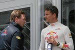 Christian Horner (Teamchef) mit David Coulthard (Red Bull) 