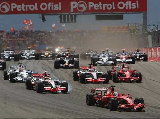 Start in der Türkei 2008
