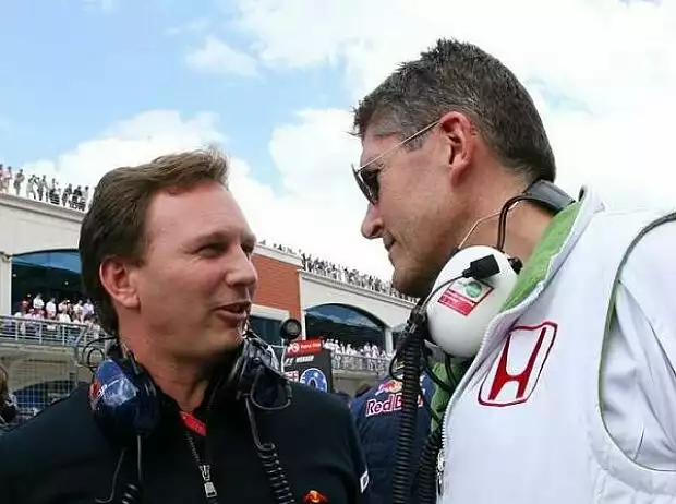 Christian Horner (Teamchef); Nick Fry (Geschäftsführer) Titel-Bild zur News: Christian Horner (Teamchef); Nick Fry (Geschäftsführer)