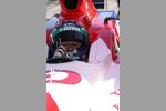  Tony Kanaan Andretti Green im Auto von Hideki Mutoh