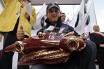 Robert Kubica (BMW Sauber F1 Team) erhält in Brisighella die Lorenzo-Bandini-Trophäe