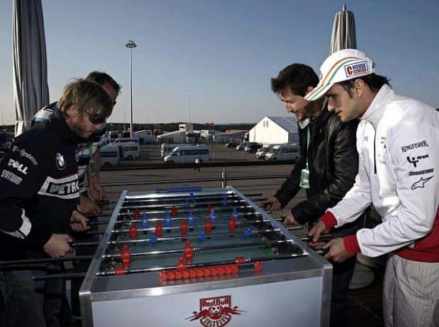 Nick Heidfeld und Vitantonio Liuzzi Nick Heidfeld und Vitantonio Liuzzi
