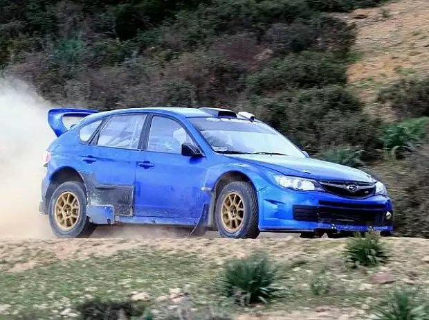 Subaru WRC 2008 Titel-Bild zur News: Subaru WRC 2008