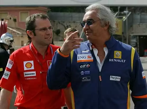 Titel-Bild zur News: Stefano Domenicali mit Flavio Briatore