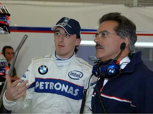 Titel-Bild zur News: Robert Kubica und Mario Theissen
