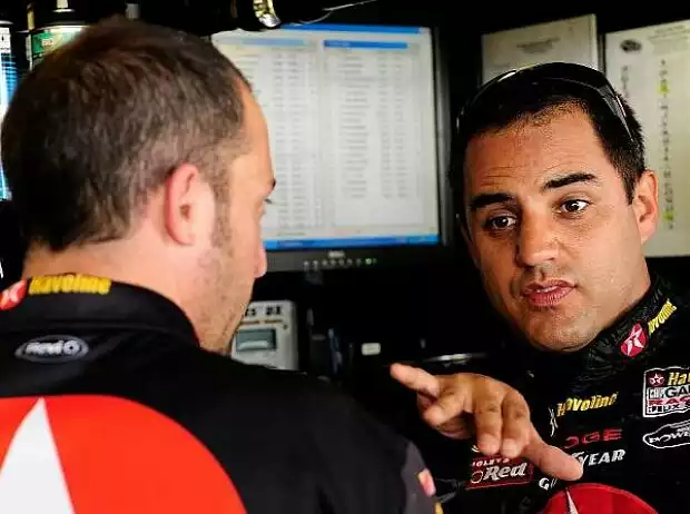 Jimmy Elledge und Juan Pablo Montoya Titel-Bild zur News: Jimmy Elledge und Juan Pablo Montoya