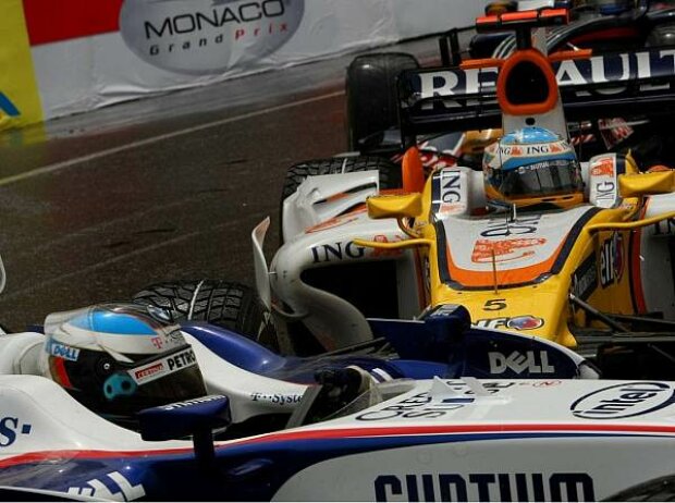 Titel-Bild zur News: Nick Heidfeld und Fernando Alonso