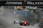 Kimi Räikkönen (Ferrari) vor Robert Kubica (BMW Sauber F1 Team) 