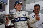 Robert Kubica mit Mario Theissen (BMW Motorsport Direktor) (BMW Sauber F1 Team) 