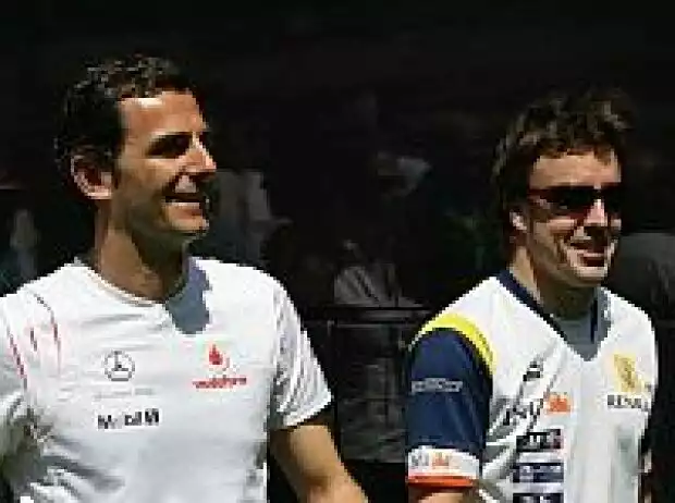 Pedro de la Rosa; Fernando Alonso Titel-Bild zur News: Pedro de la Rosa; Fernando Alonso
