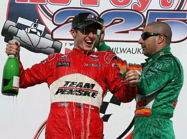 Ryan Briscoe Tony Kanaan Titel-Bild zur News: Ryan Briscoe Tony Kanaan