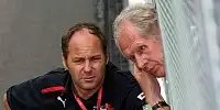 Gerhard Berger und Helmut Marko