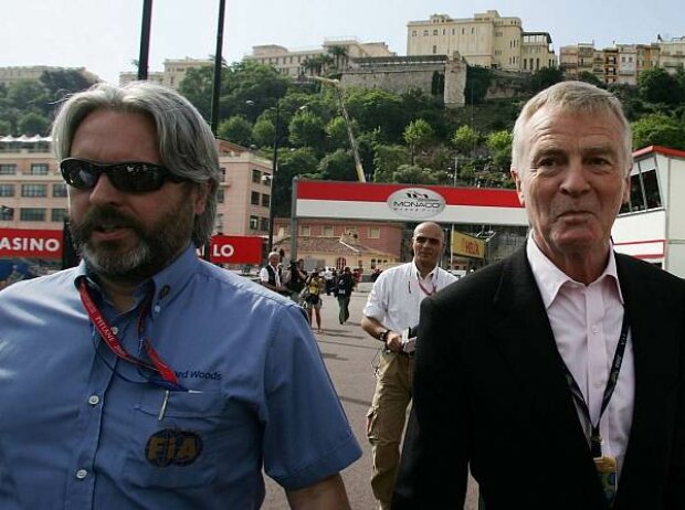 Richard Woods und Max Mosley Richard Woods und Max Mosley