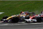 Nelson Piquet Jr. (Renault) und Jarno Trulli (Toyota) 