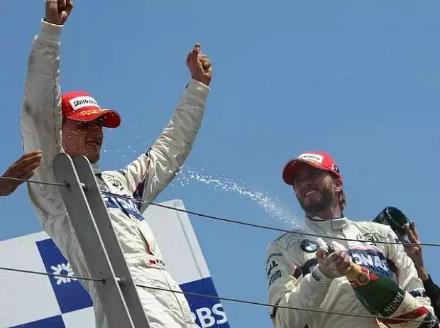 Robert Kubica Nick Heidfeld Titel-Bild zur News: Robert Kubica Nick Heidfeld