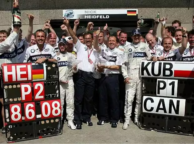 Titel-Bild zur News: BMW Sauber erster Sieg Kanada 2008